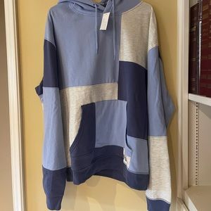 Bdg urban outfitters men patchwork hoodie